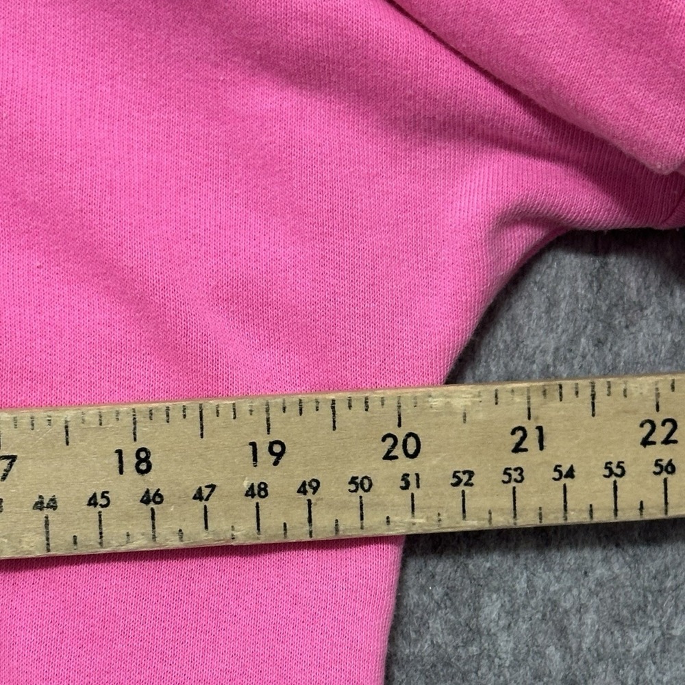 Victoria's Secret Pink Half Zip Pullover Sweatshirt Pink Women's Small - Picture 4 of 7